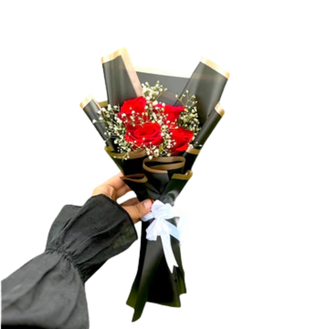 Ruby Rose Romance Bouquet