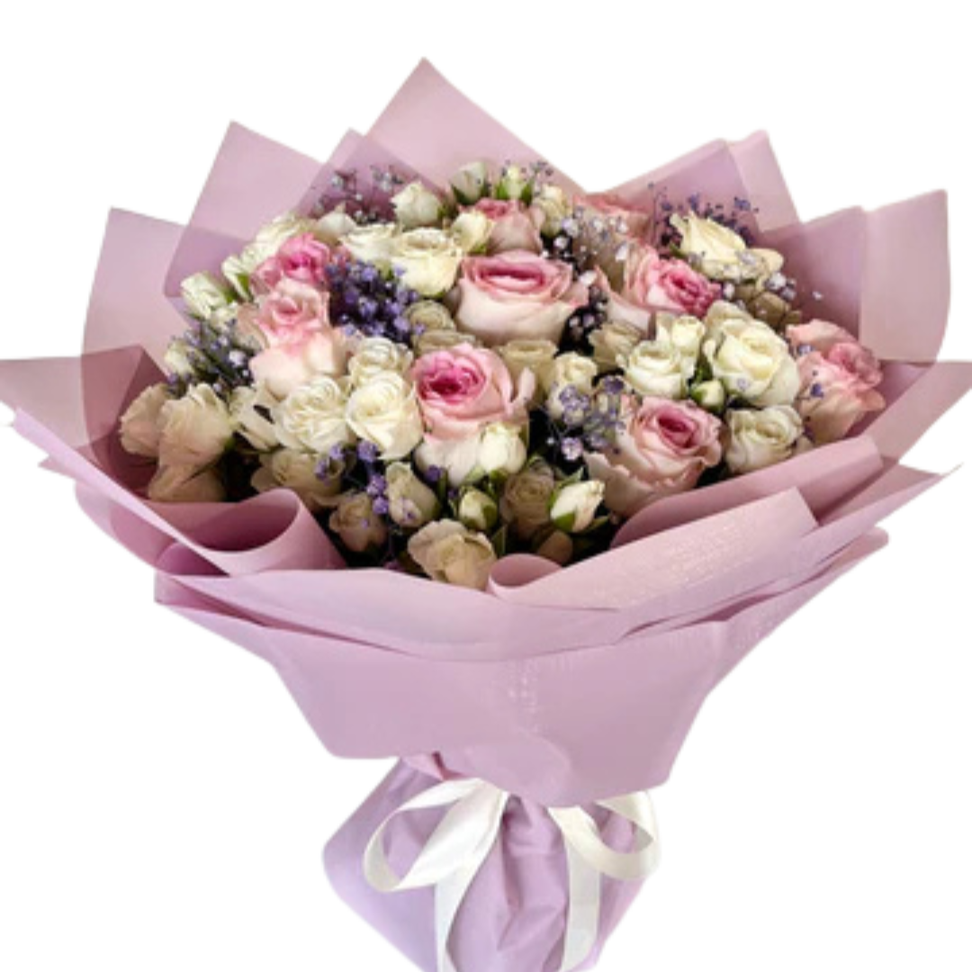 Mom's Joy Imported Roses Bouquet | Elegant Mother's Day Gift