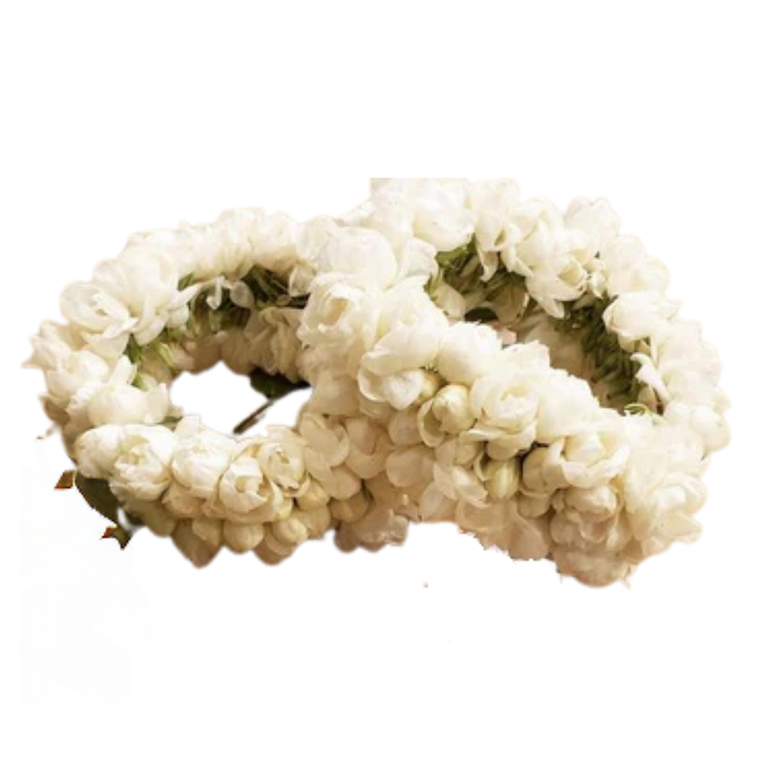 Fresh White Jasmine Gajray | Traditional Floral Wrist Garland
