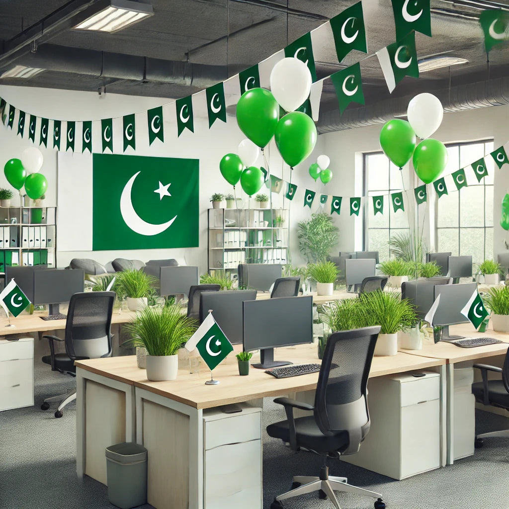 14th August Office Decoration Setup Independence Day Decor