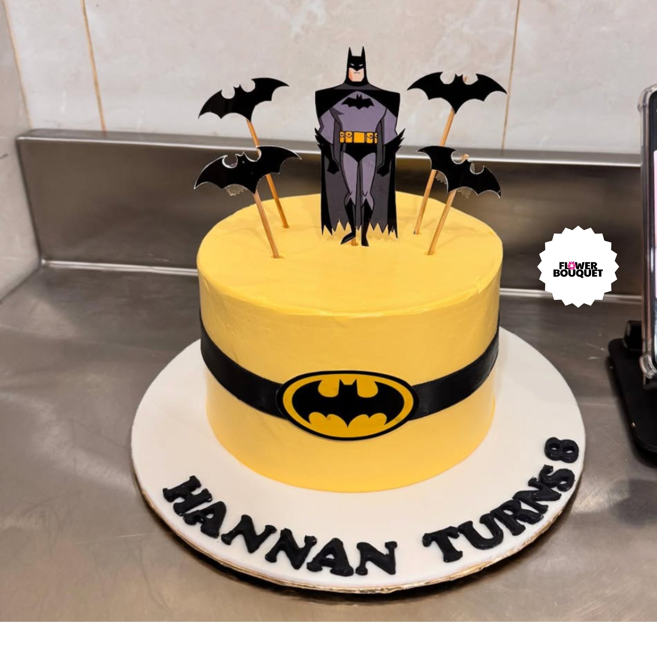 Batman's Gotham Delight Birthday Cake