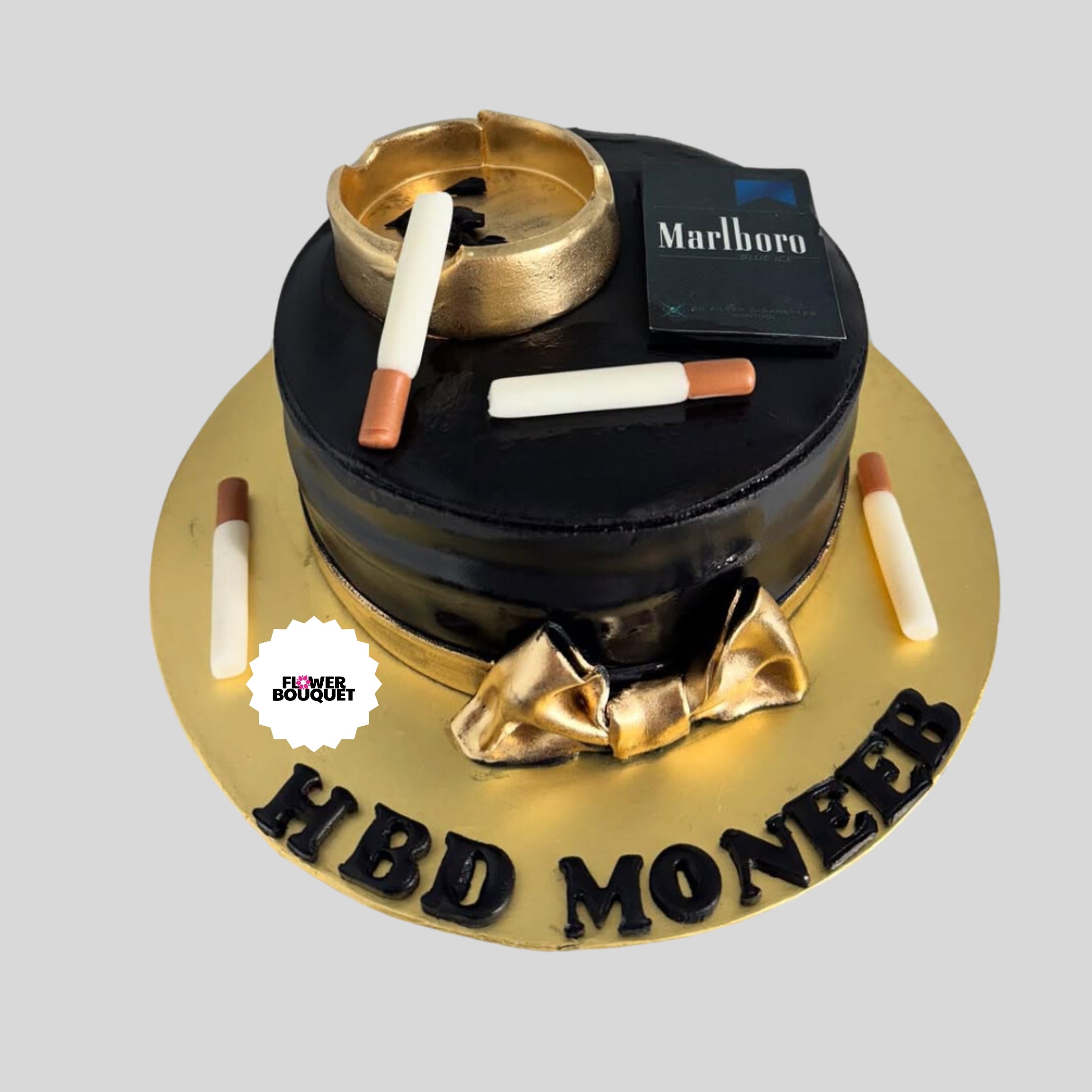 Smoking Celebration 2-Pound Birthday Cake For Him