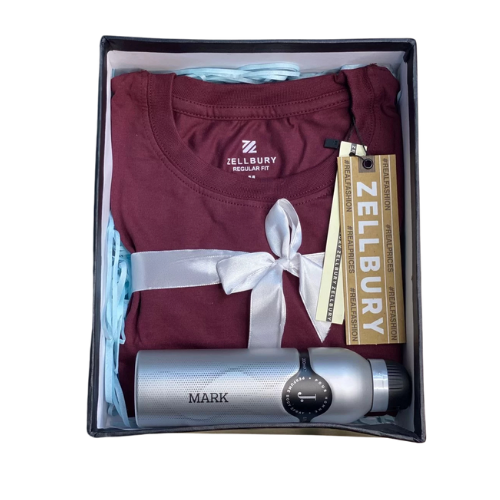 Classic Men's T-Shirt & Body Spray Gift Set