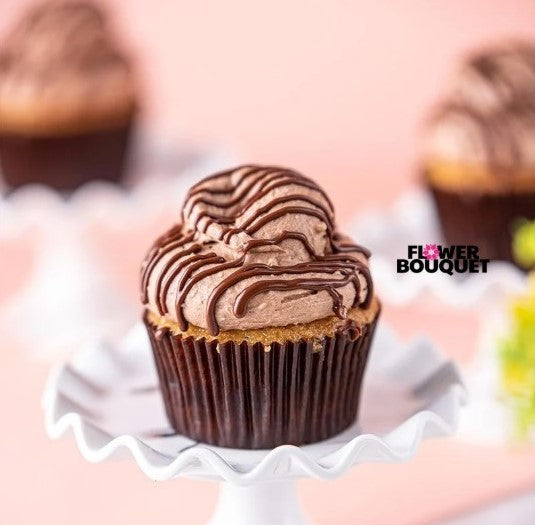 Swiss Dark Chocolate Bliss Cupcake