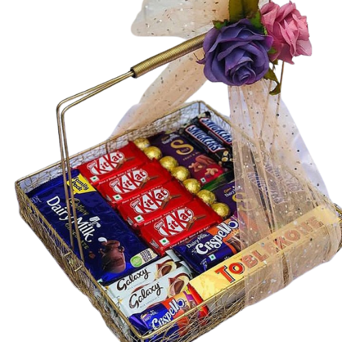 Chocolate Treat Basket – Premium Gift Box