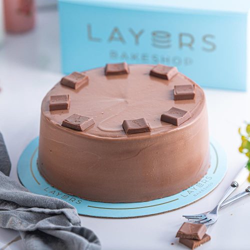 Layers Dairy Milk Chocolate Cake