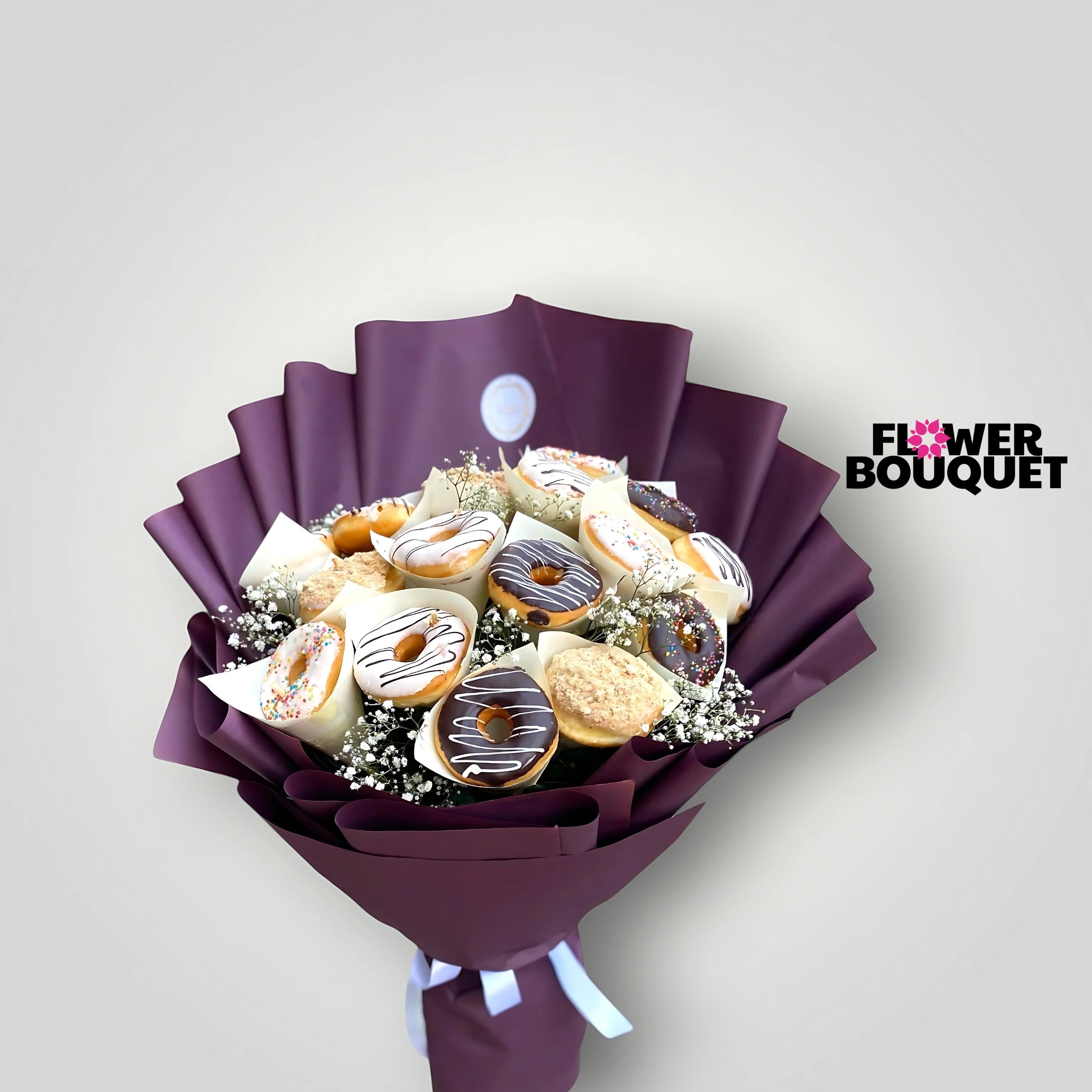 Decadent 10-Donut Bouquet