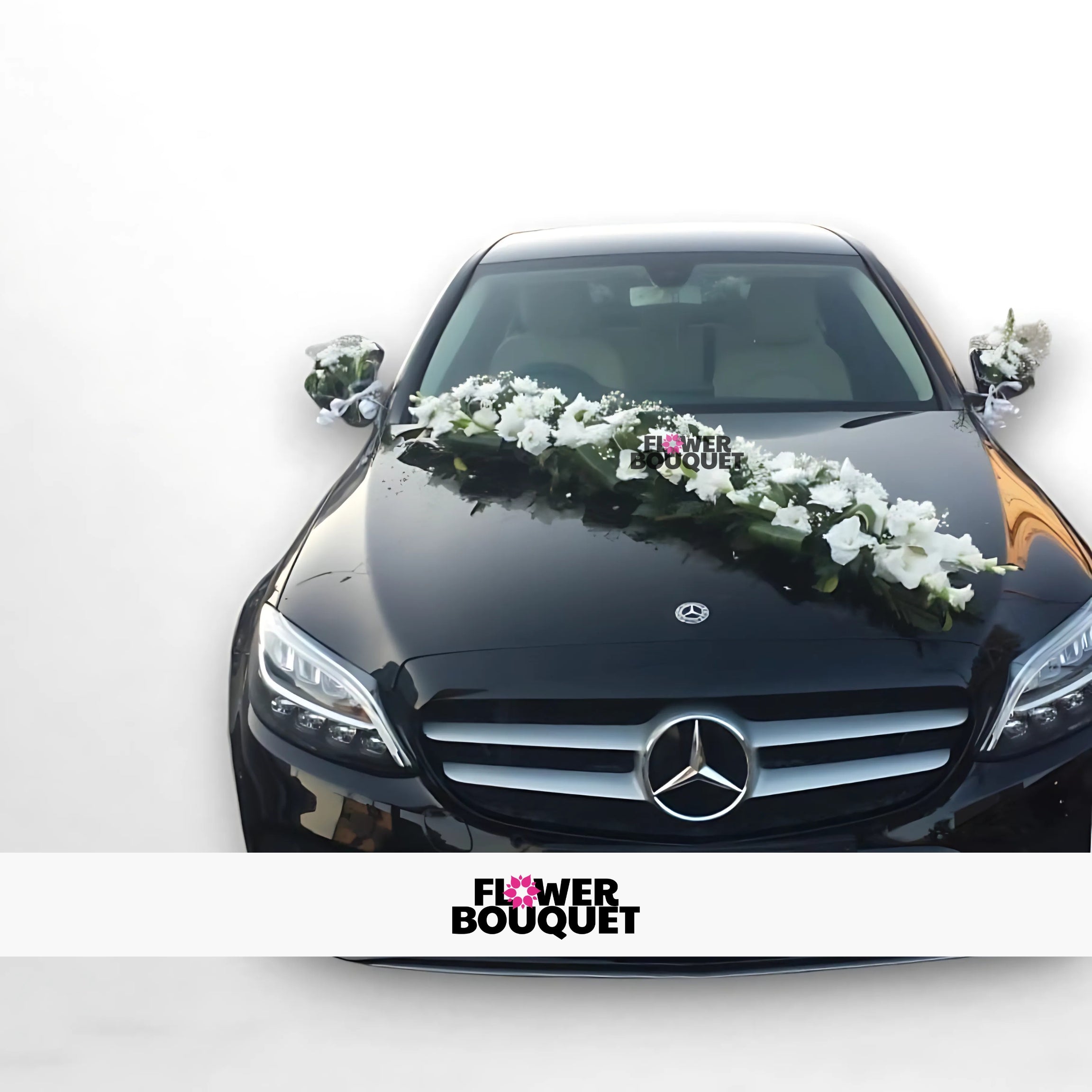 Elegant Mercedes White Floral Wedding Package
