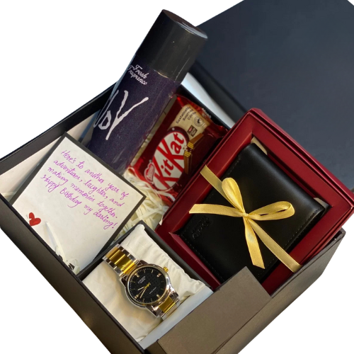 Executive Men's Style & Fragrance Gift Box