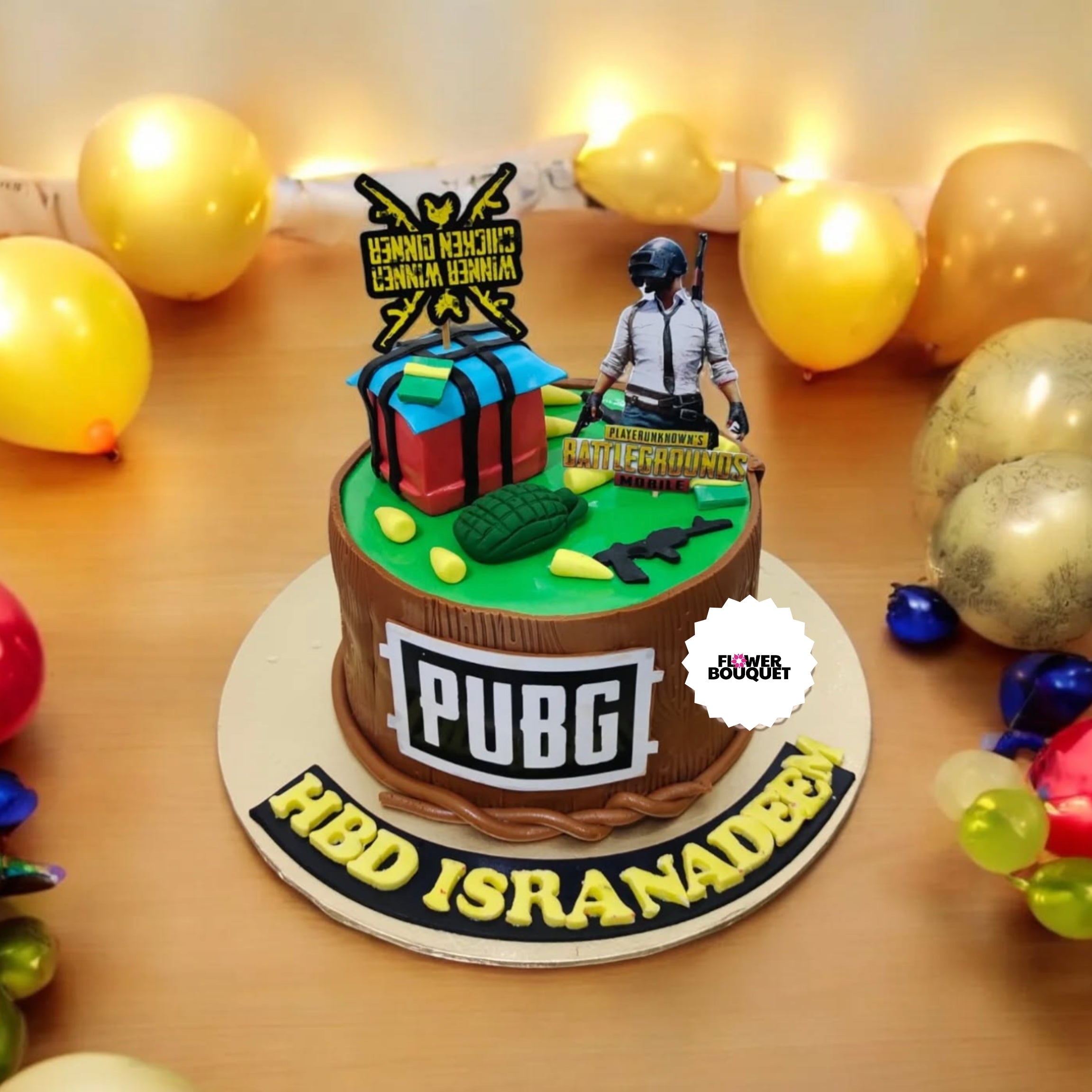 Gamer Theme 2-Pound Birthday Cake