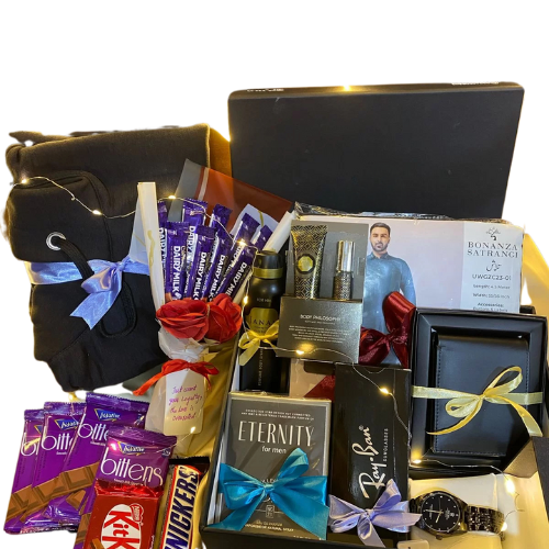 Grand Men's Luxury Fashion & Indulgence Box