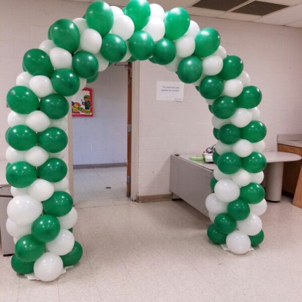 14 August Balloon Arch Entrance Decoration