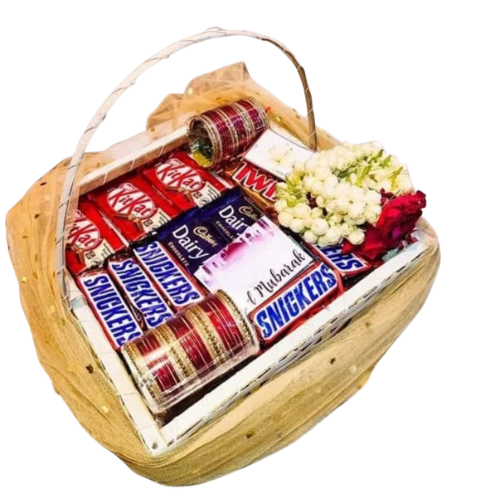 Chocolate & Bangles Gift Basket