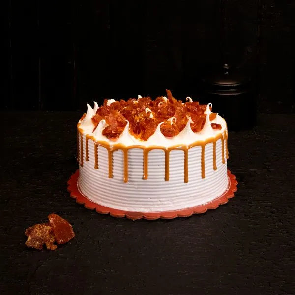 Classic Caramel Crunch Cream Cake by Jlal Sons