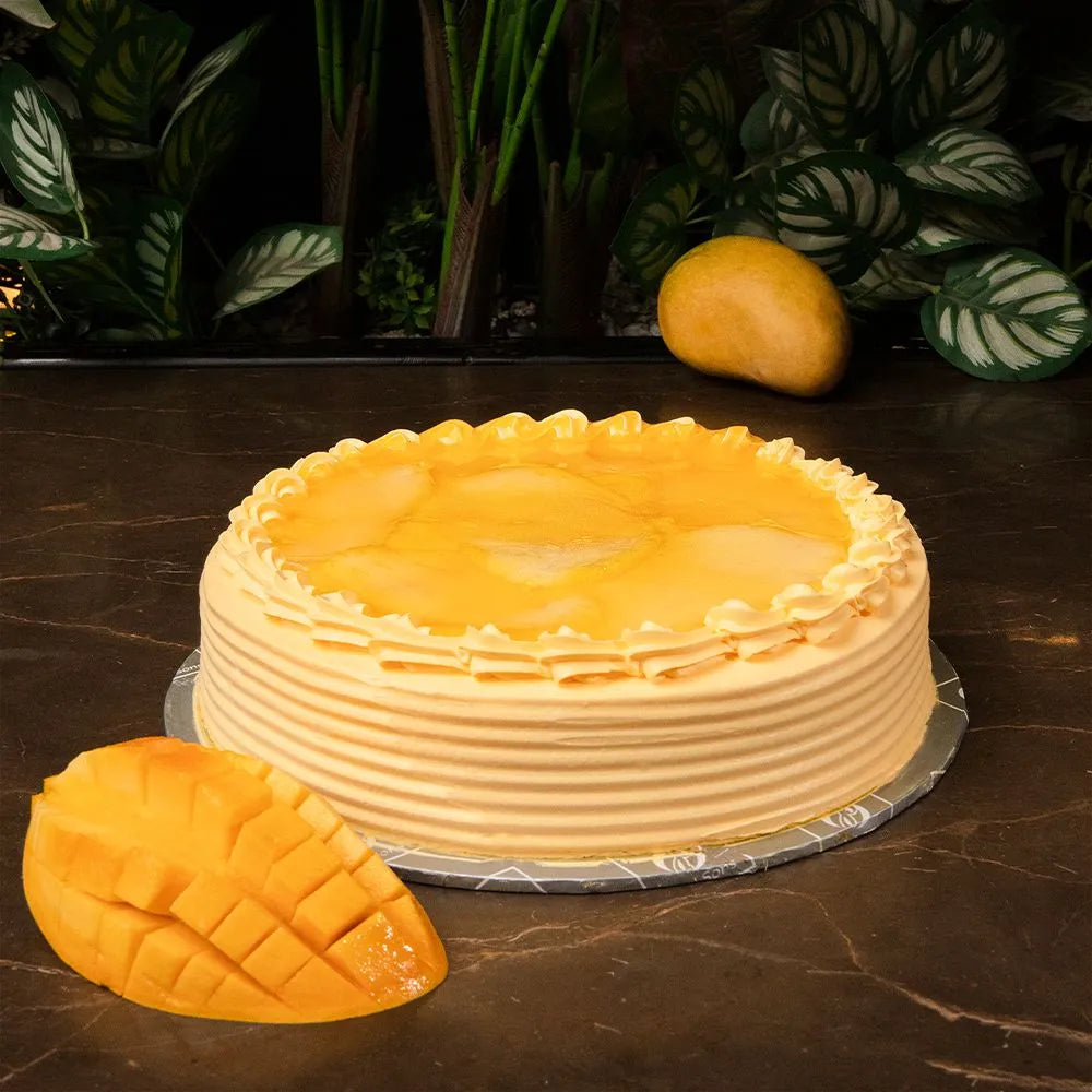 Classic Fresh Mango Cream Cake by Jlal Sons