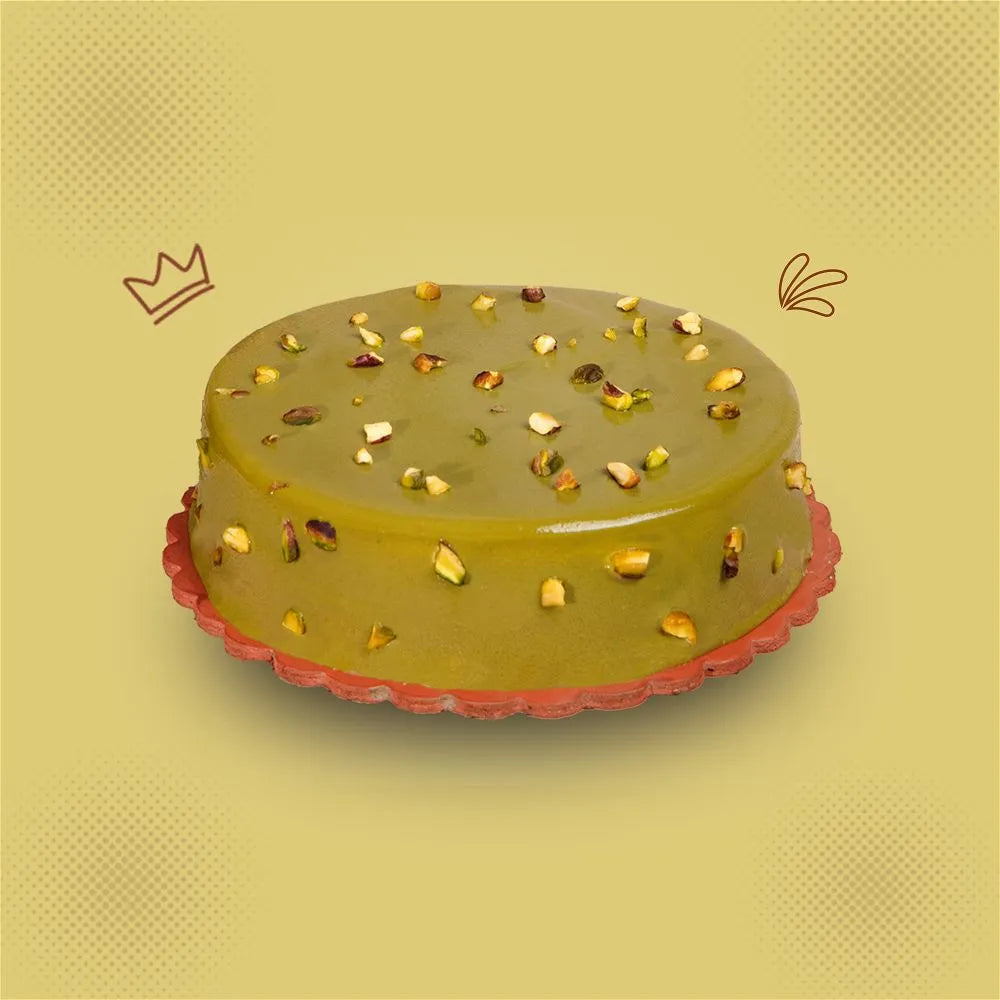 Premium Pistachio Milk Sponge Cake by Jlal Sons