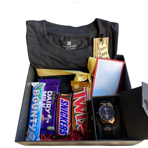 Luxury Men's Apparel & Fragrance Gift Hamper