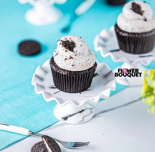 Decadent Oreo Cookie Bliss Cupcake