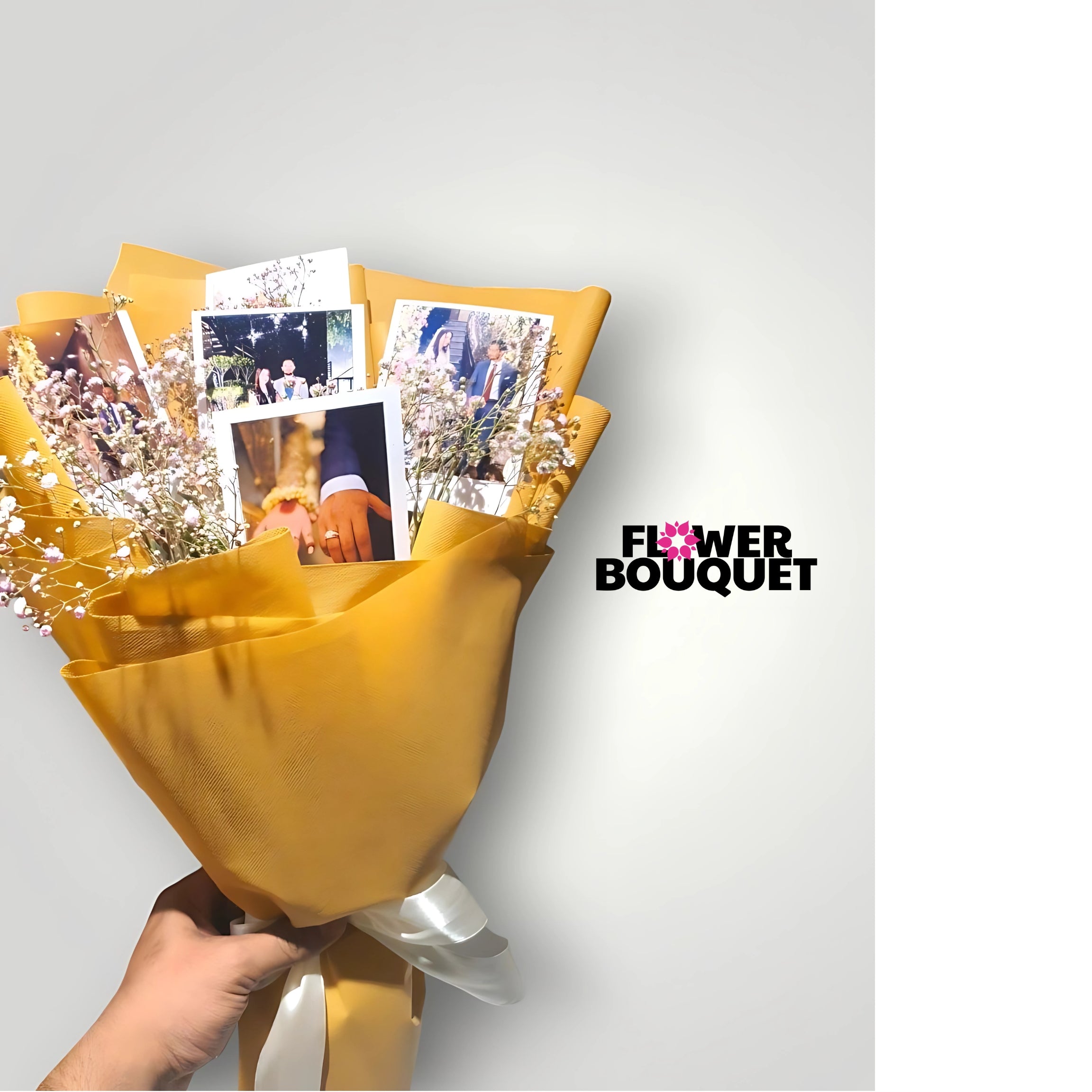 Polaroid Photo Bouquet