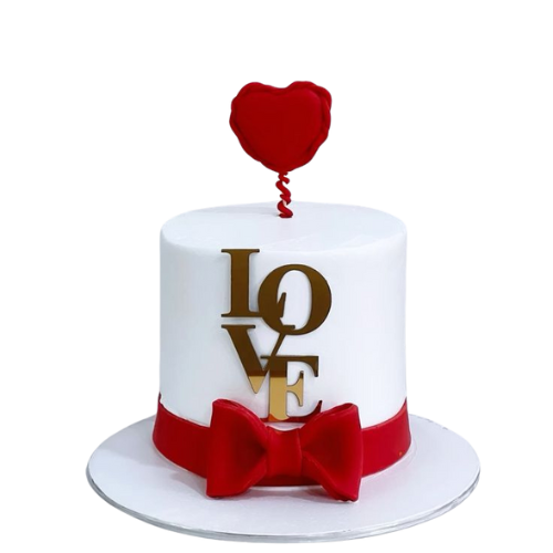 Pure Love Elegant Romantic Cake