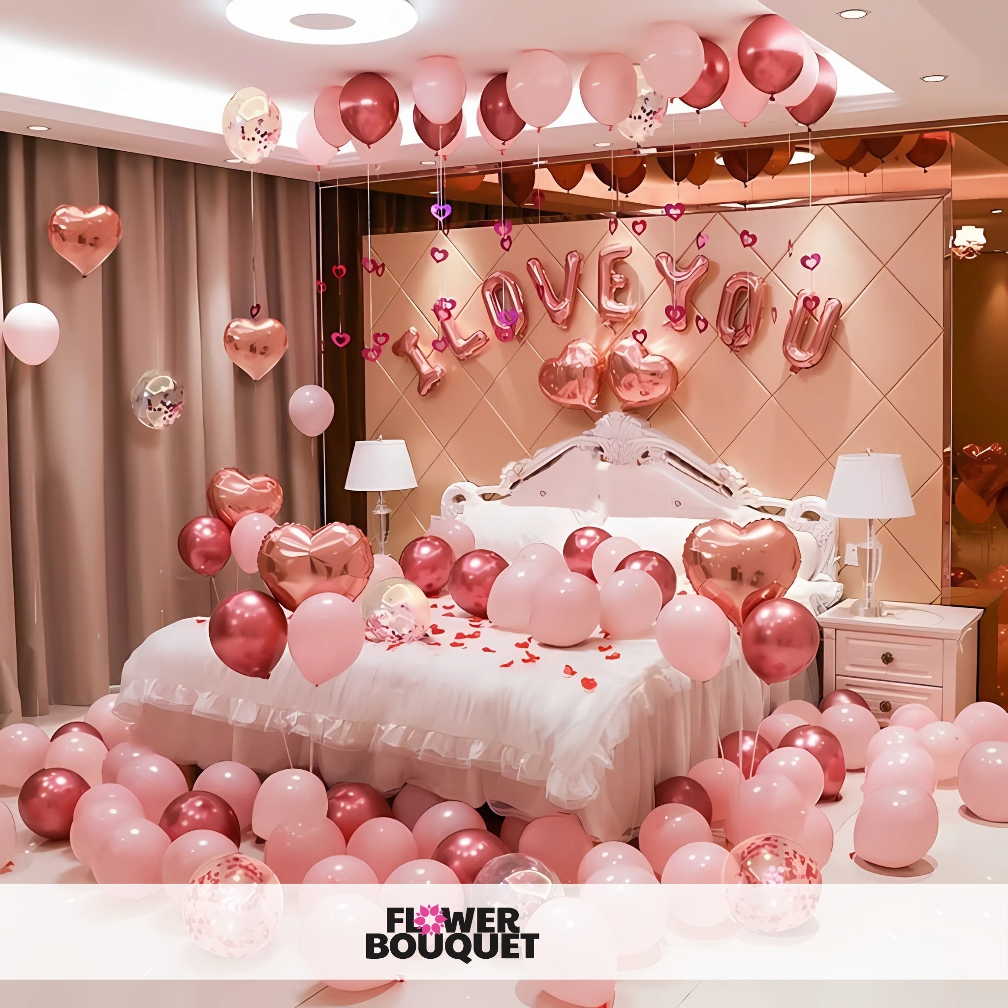 Romantic I Love You Bedroom Decor
