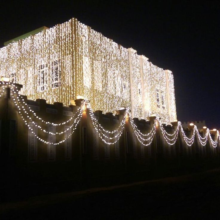 Sparkling Outdoor LED House Decoration Lights
