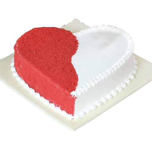 United Hearts Romantic Anniversary Cake