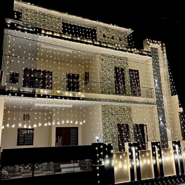 Affordable Wedding House Outdoor LED Lights