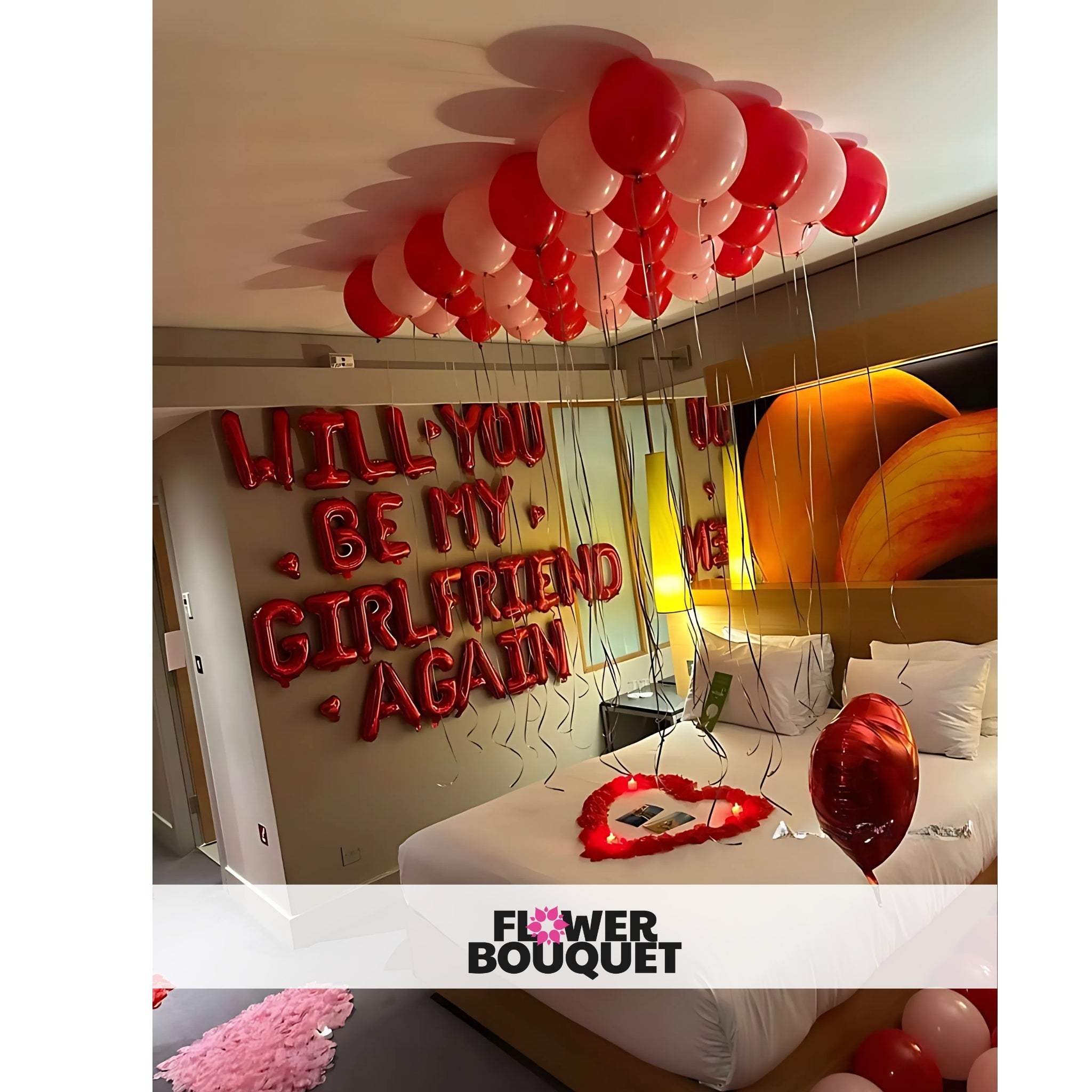 Will You Be My Girlfriend Again Romantic Room Decor