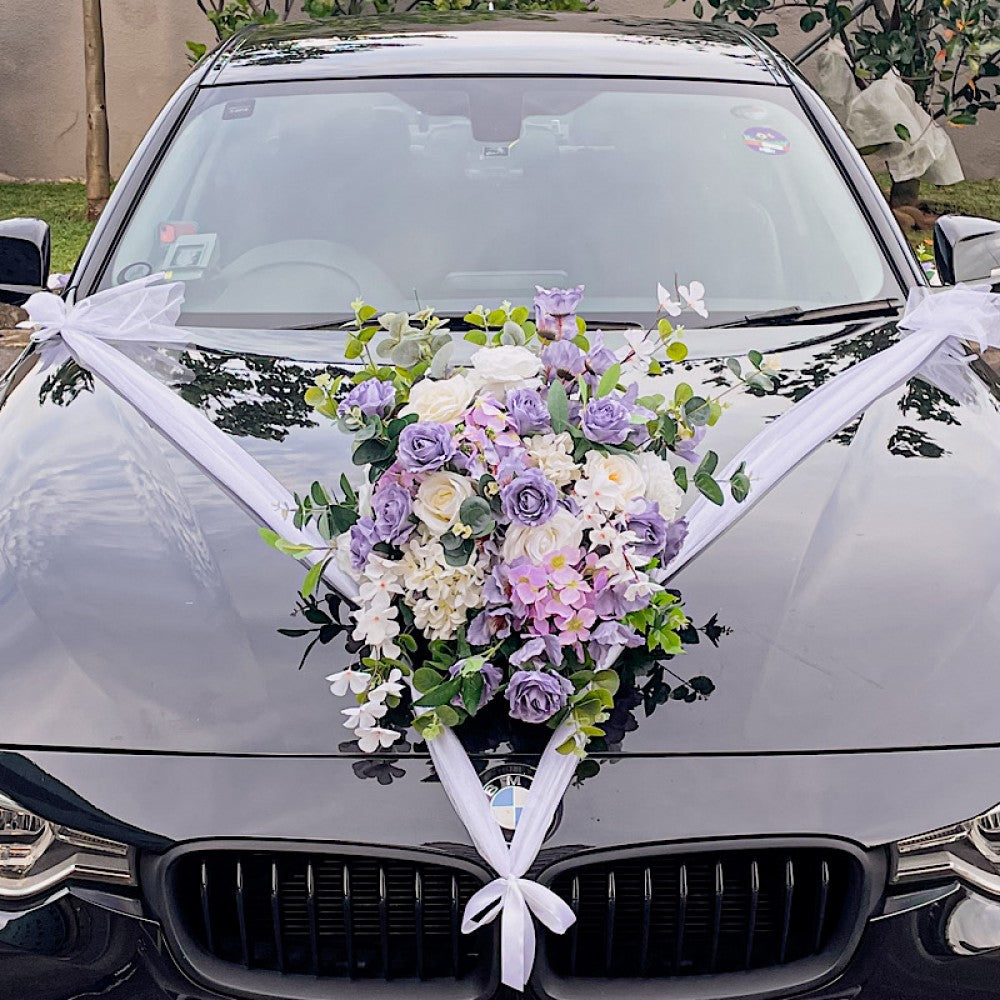 BMW Premium Floral Decoration | Luxury Wedding Car Decor