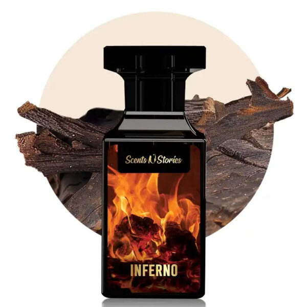 Inferno Amber Woody Perfume - 50ml
