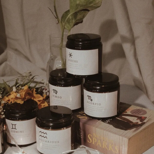 Personalized Zodiac Sign Scented Candles | Astrology Gift